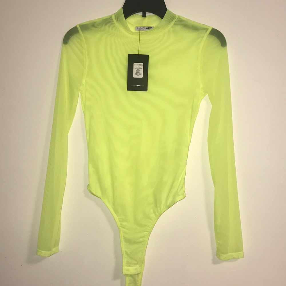 Fashion nova neon bodysuit✨